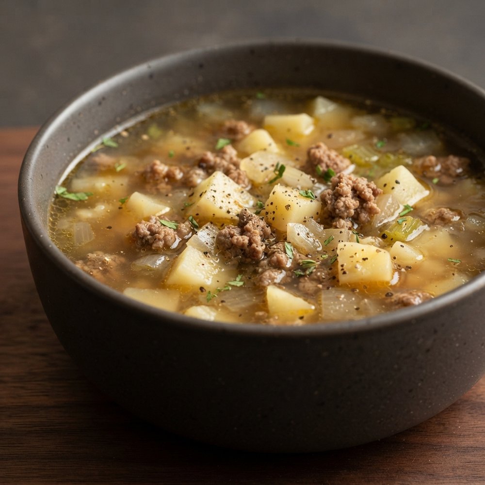 Hearty Beef and Potato Soup