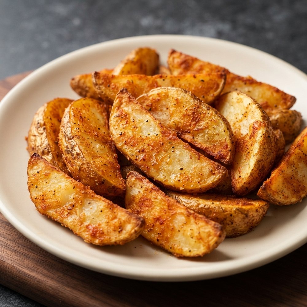Spiced Cajun Potato Wedges