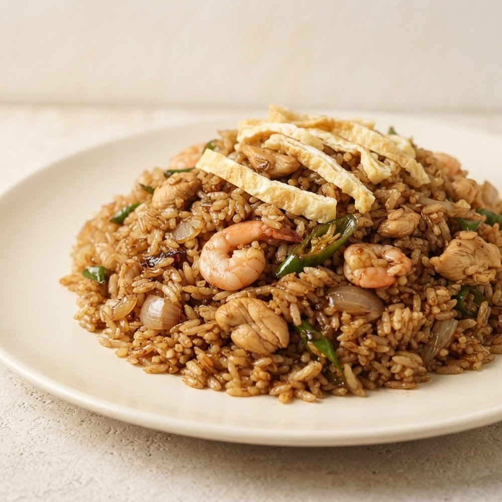 Indonesian Nasi Goreng Fried Rice