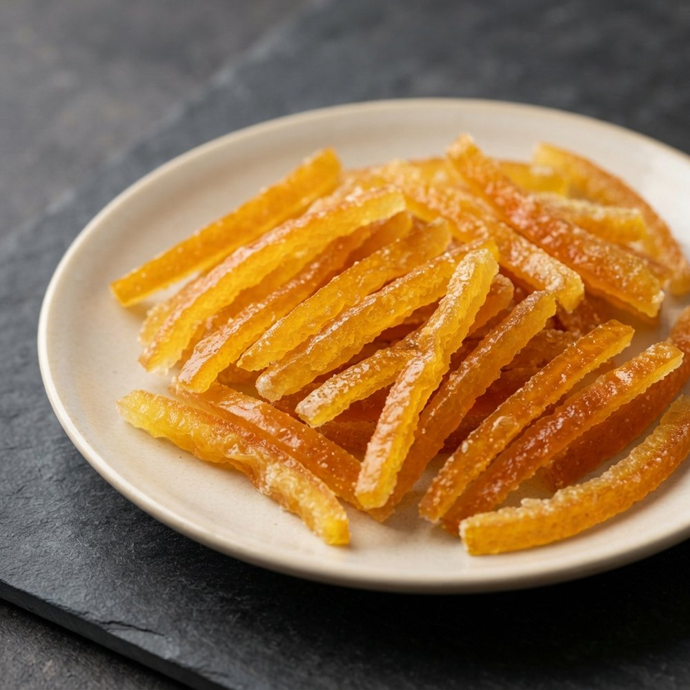 Sugar-Glazed Citrus Peel Candies