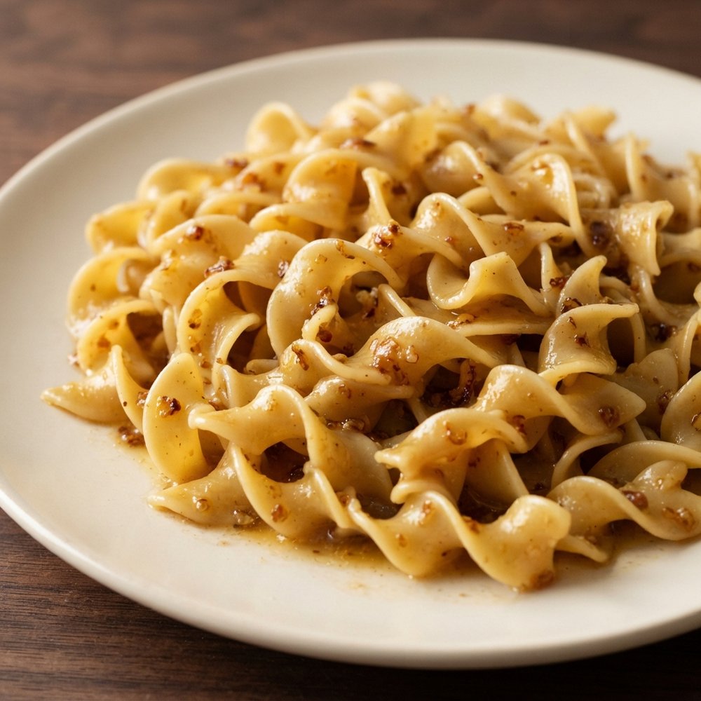 Amish Brown-Butter Egg Noodles