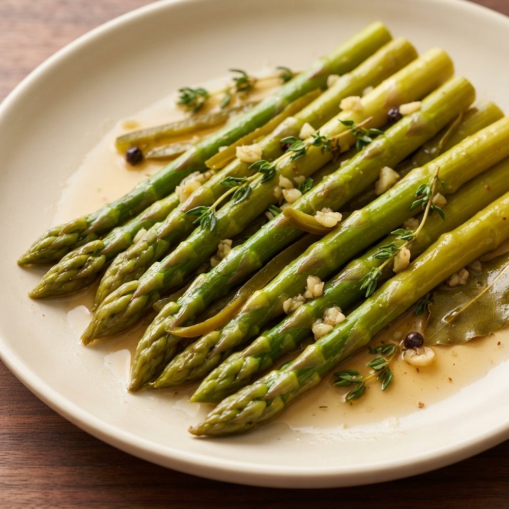 Bright Pickled Asparagus Spears