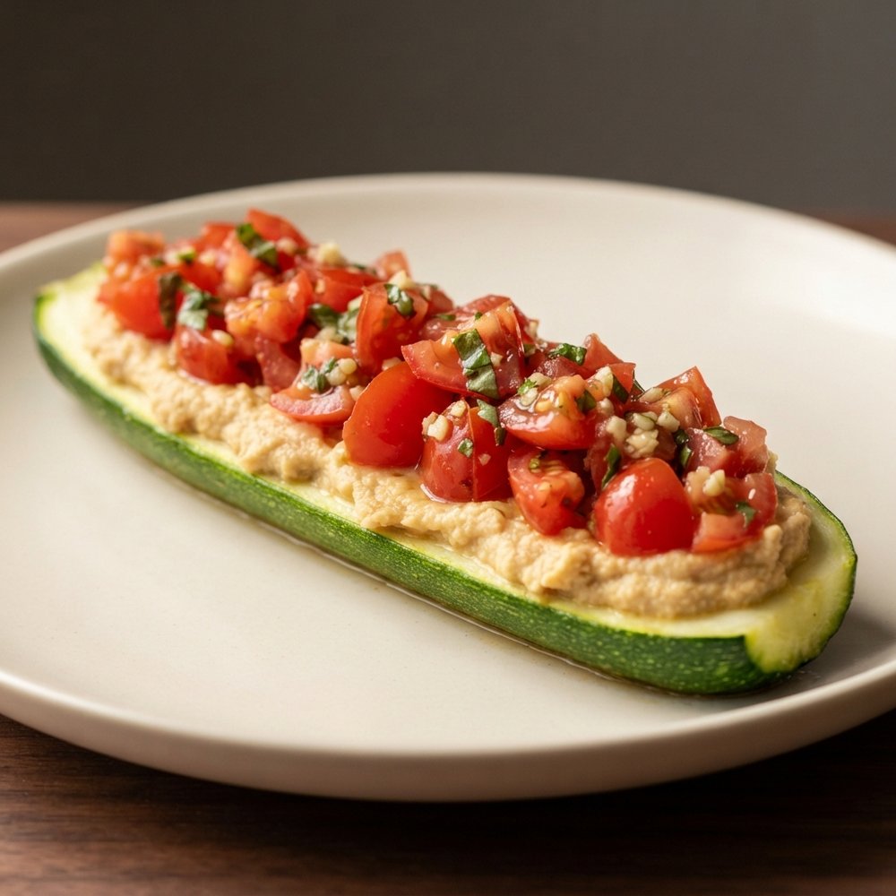 Vegan Zucchini Boats