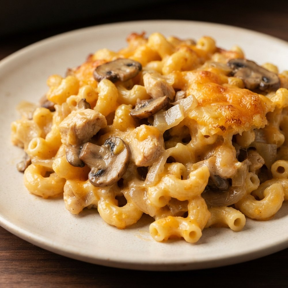 Sandy's Creamy Chicken Mac Casserole