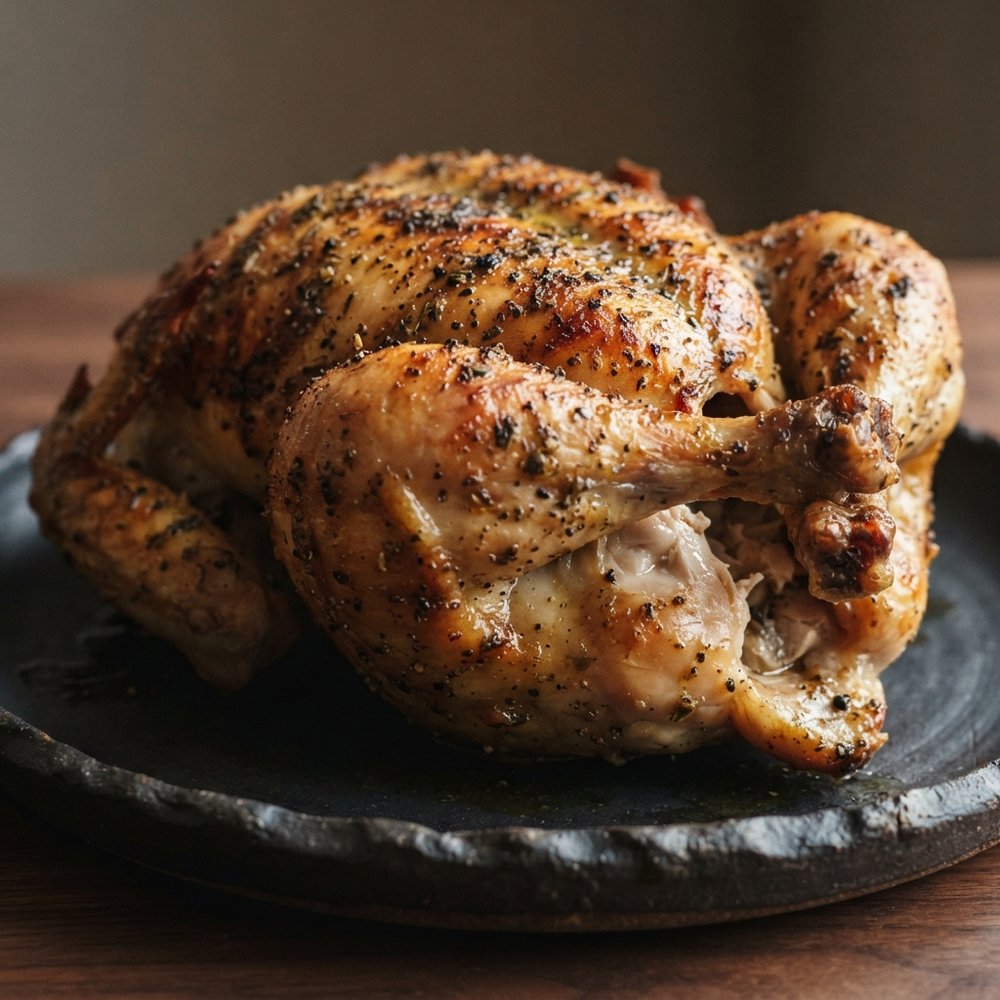 Lemon-Herb Roast Whole Chicken