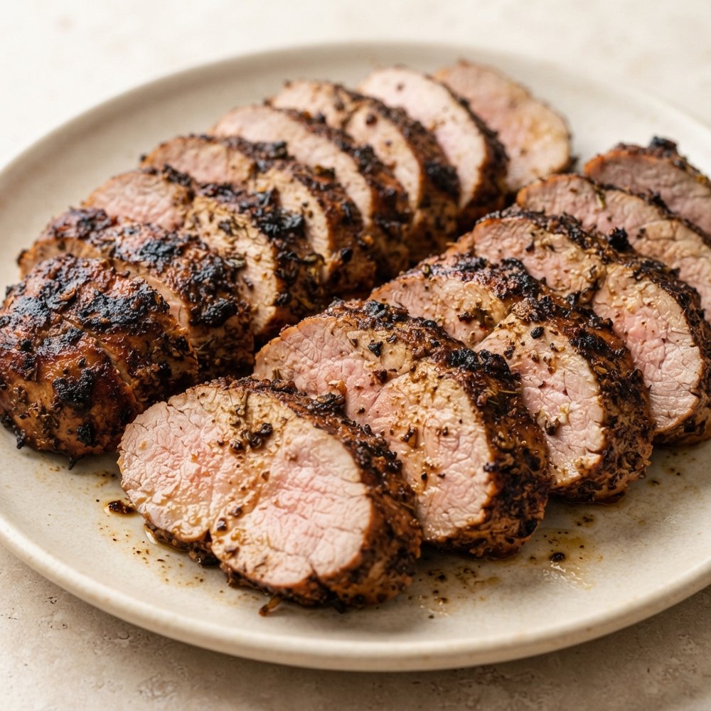 Grilled Jerk Pork Tenderloin