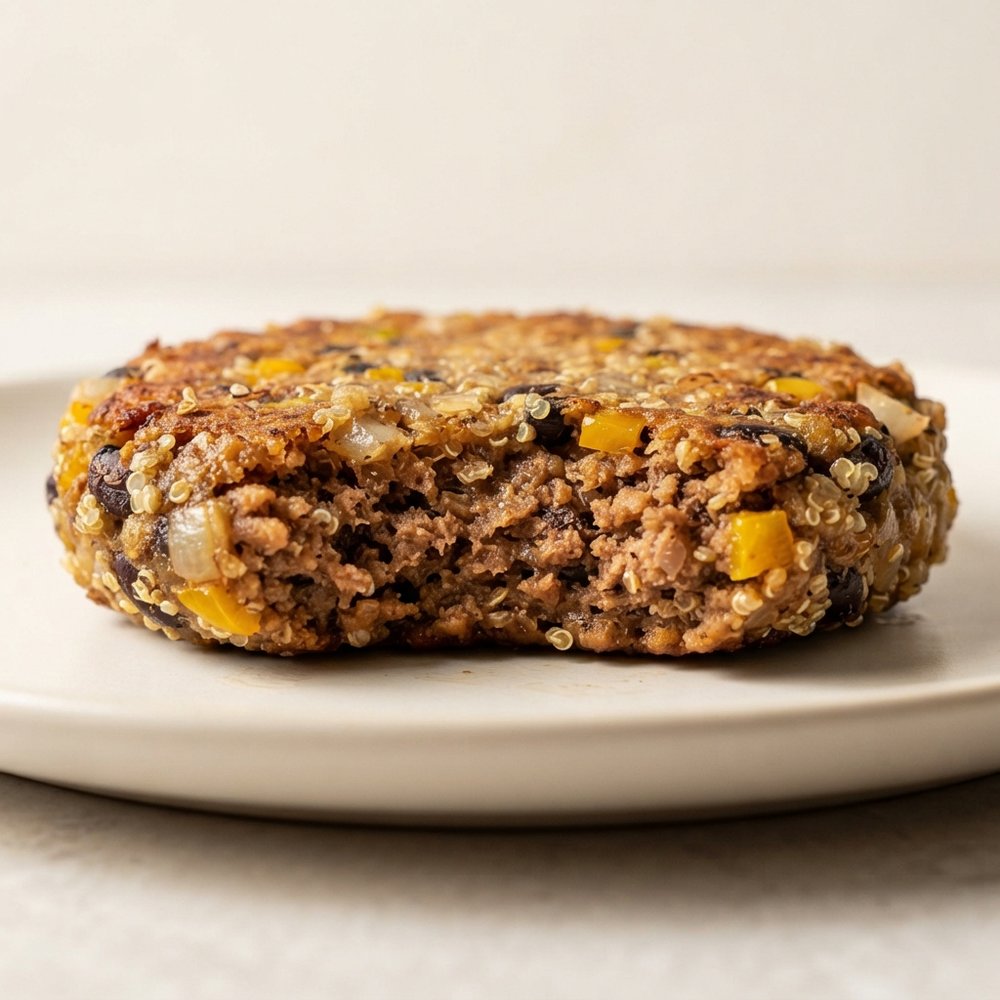 Black Bean and Quinoa Veggie Burgers