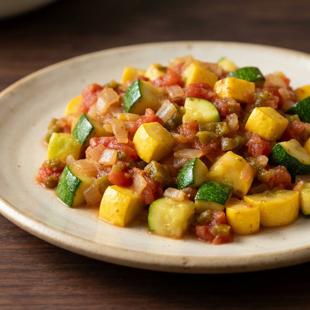 Chili-Tomato Zucchini and Yellow Squash