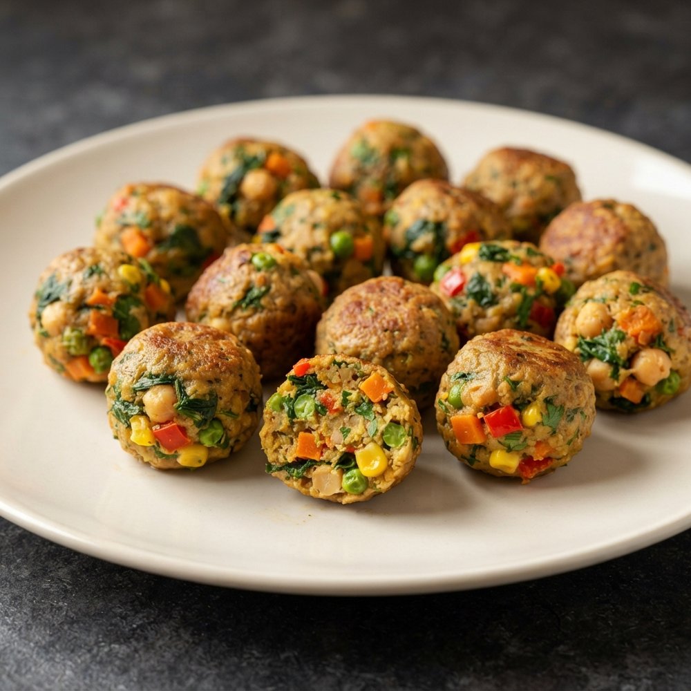 IKEA-Style Plant-Based Veggie Balls