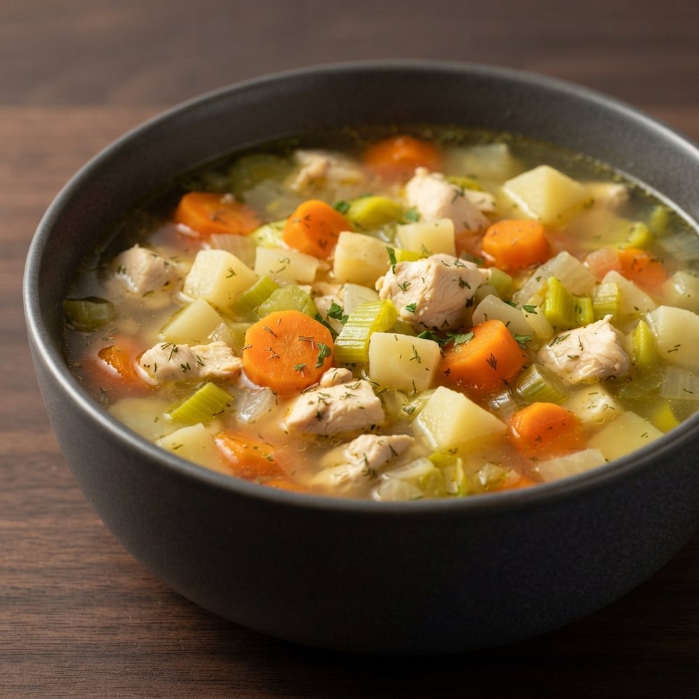Traditional Jewish-Style Chicken Soup
