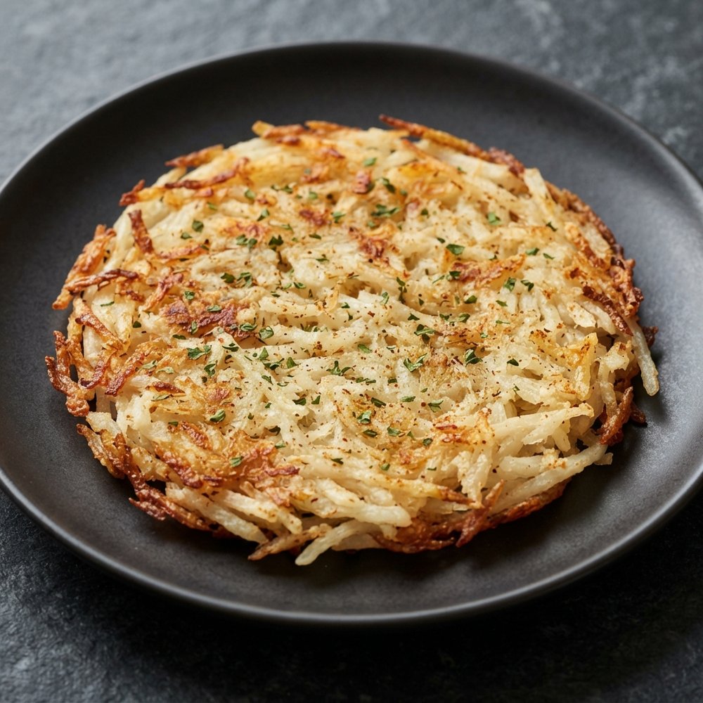 Crispy Jicama Breakfast Hash Browns