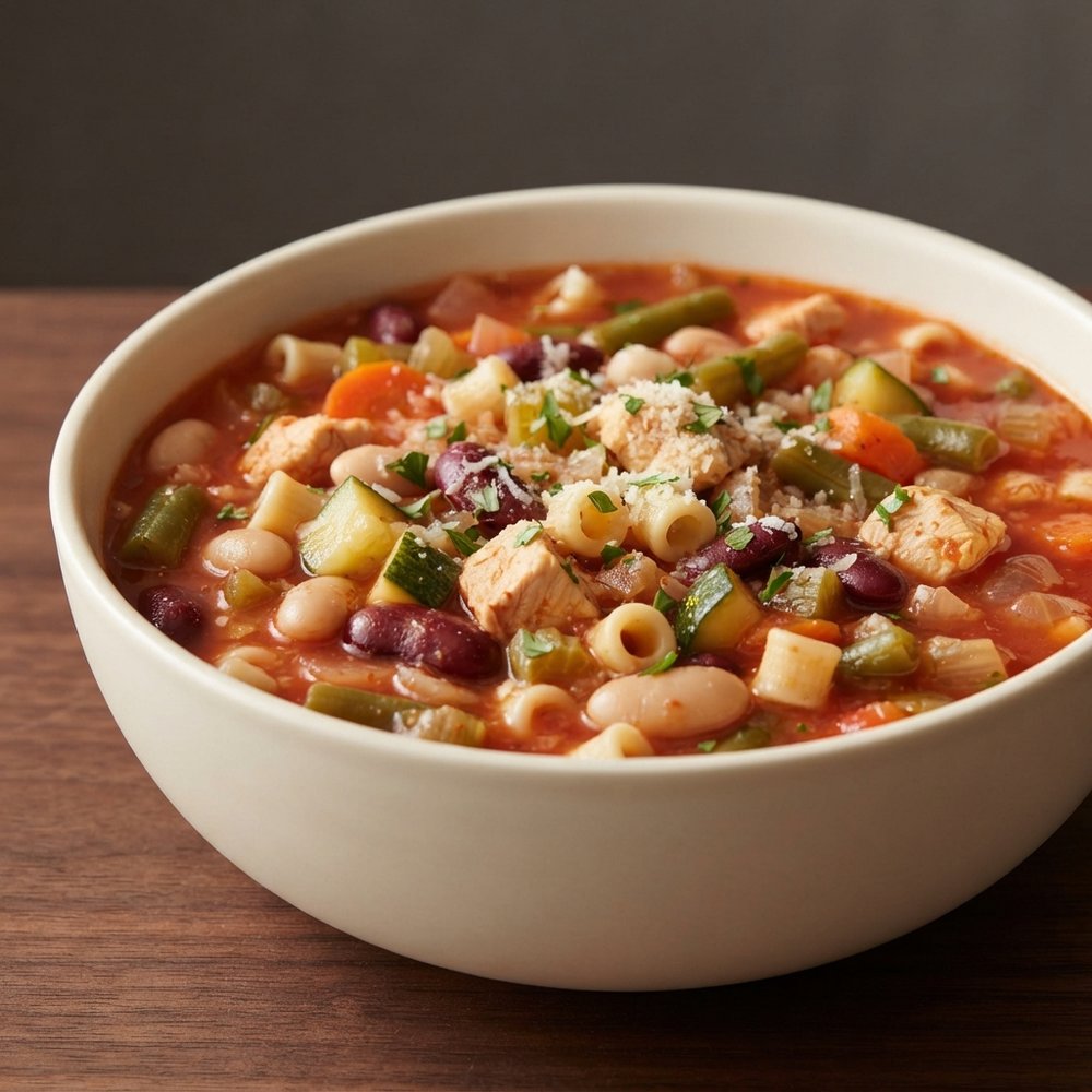 Hearty Chicken Minestrone