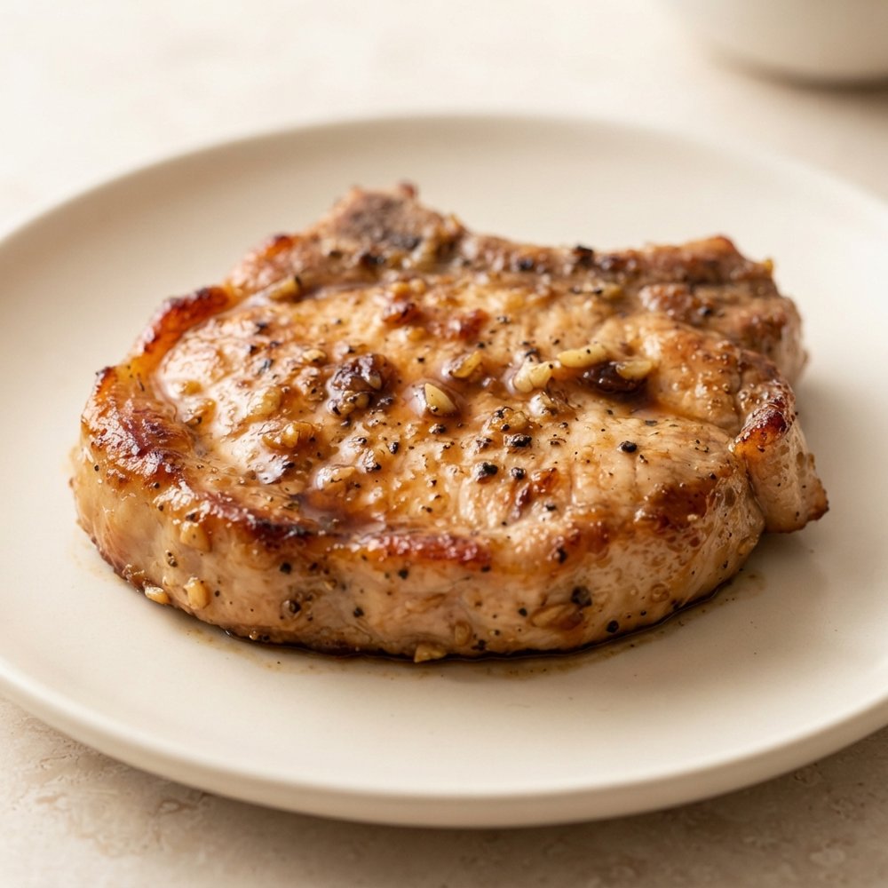 Oven-Baked Lemon Soy Pork Chops
