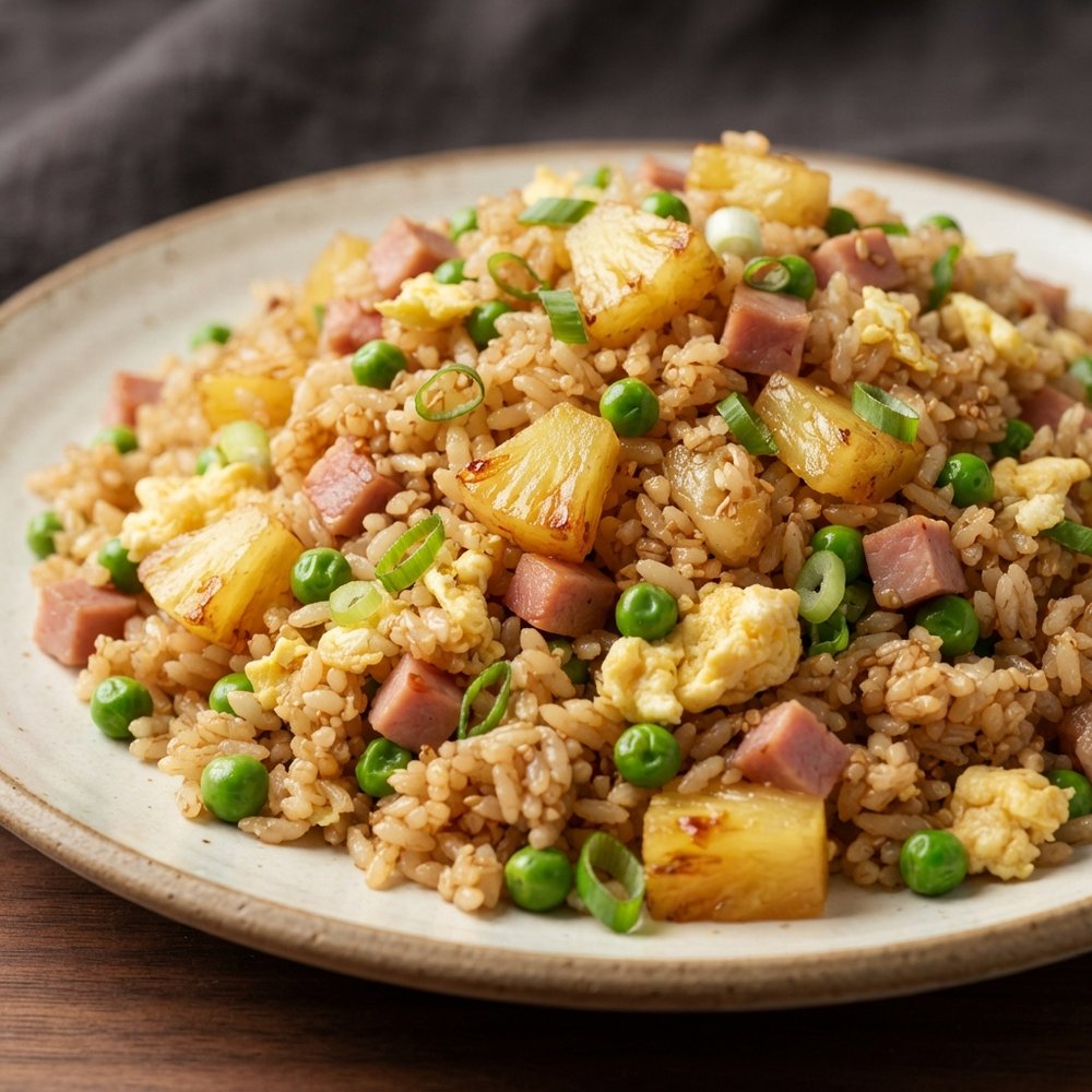 Hawaiian-Style Pineapple Fried Rice