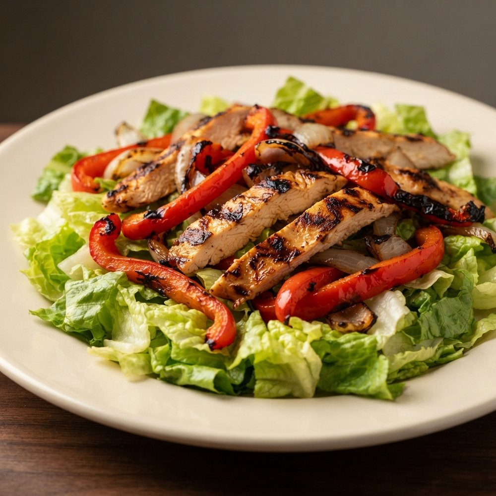 Char-Grilled Chicken Fajita Salad