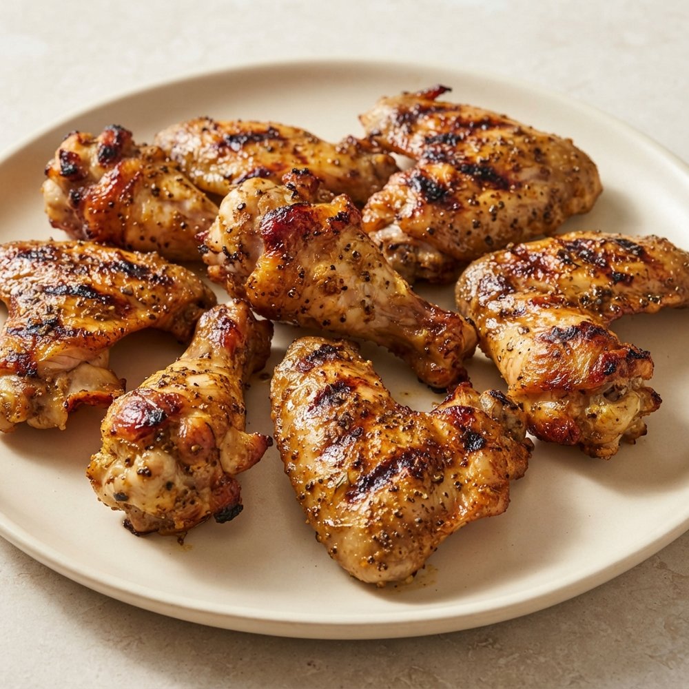 Jerk Grilled Chicken Wings
