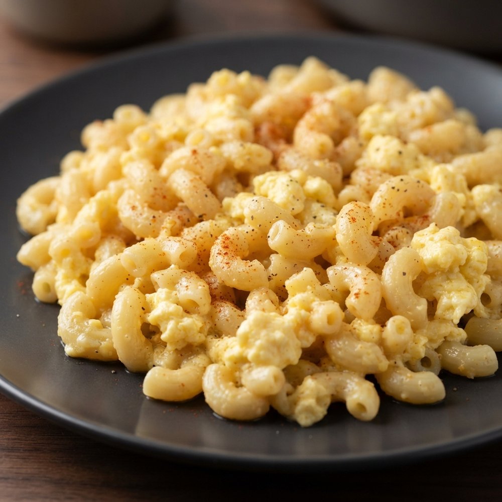 Eggy Macaroni Skillet