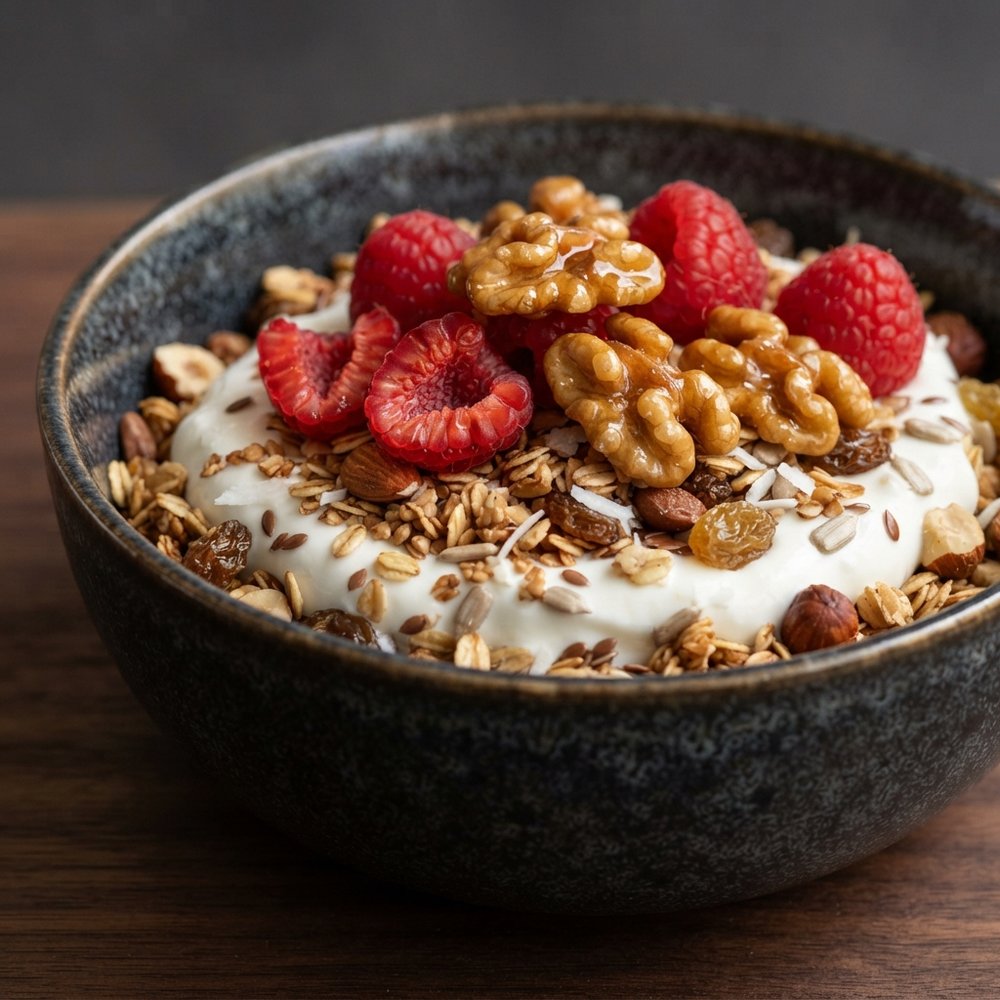 Greek Yogurt Bowls with Granola