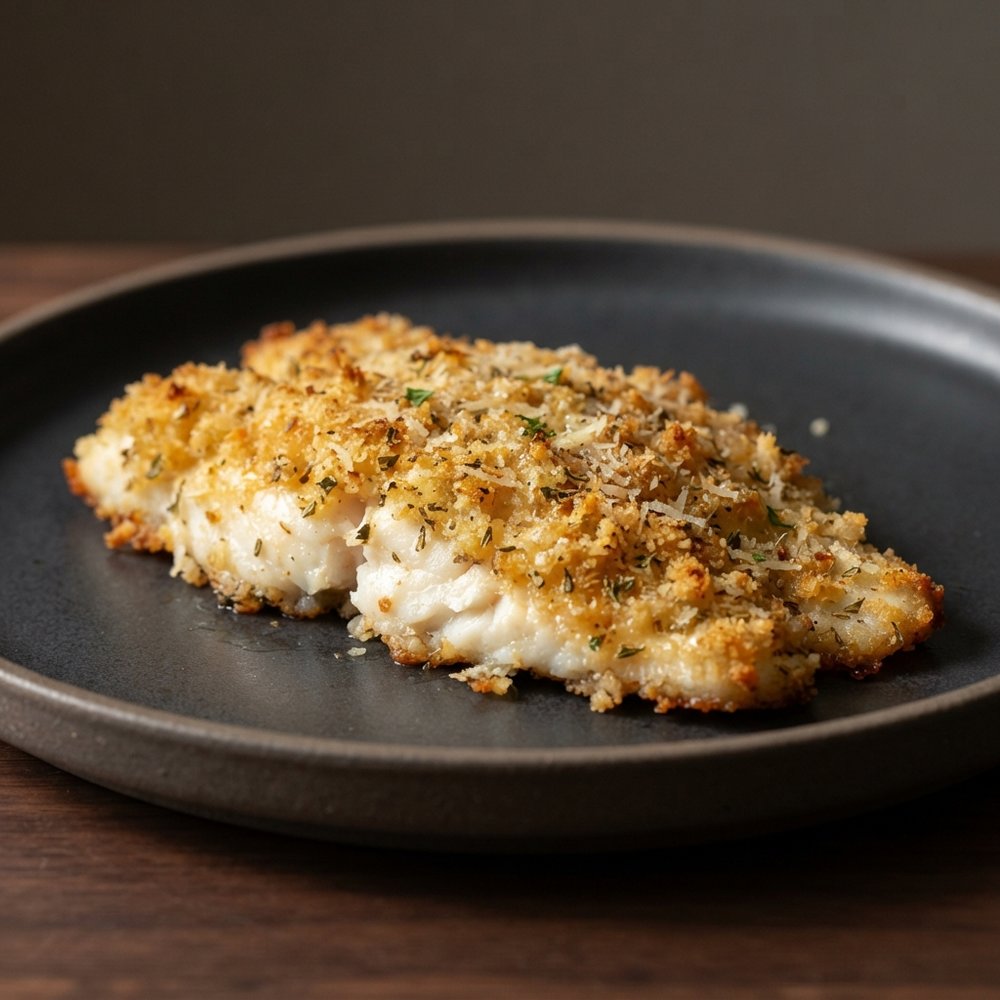 Crispy Parmesan-Crusted Tilapia