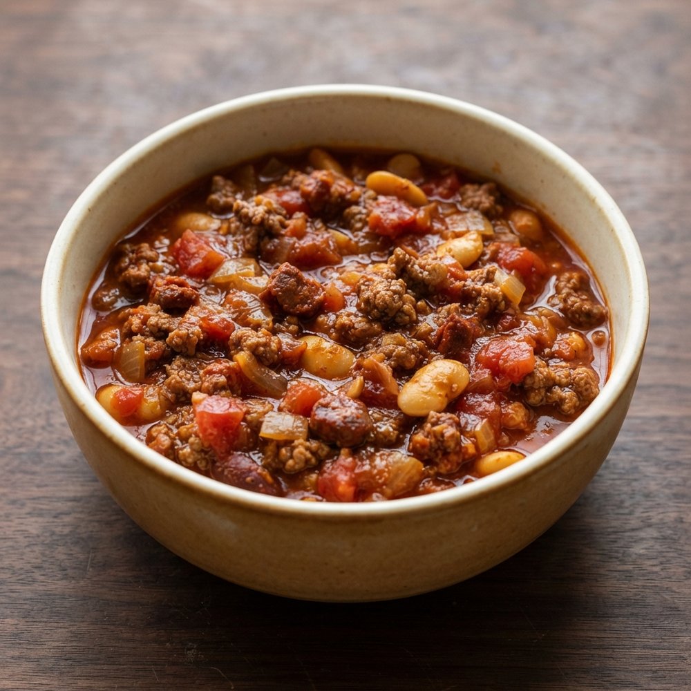 Smoky Chorizo and Beef Chili