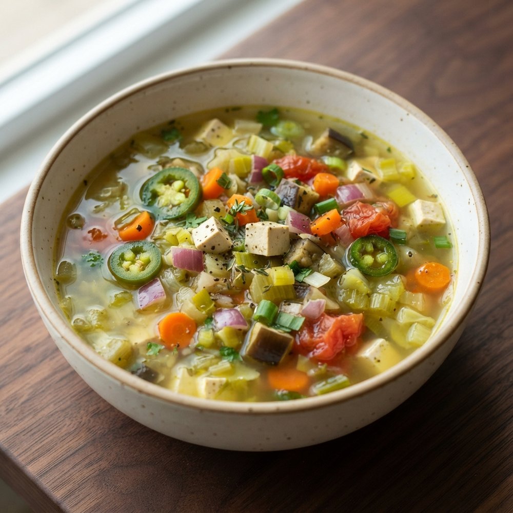Hearty Vegan Veggie Soup