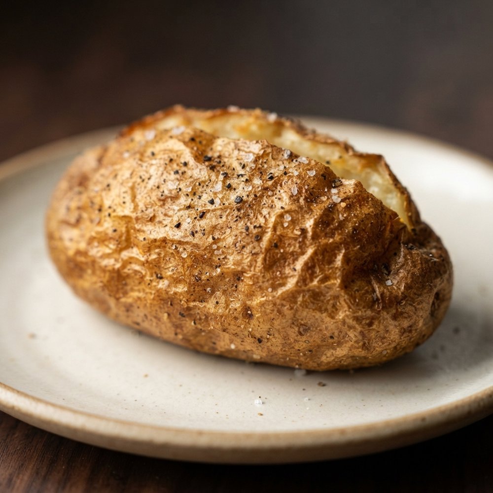 Air-Fried Crispy Baked Russet Potatoes