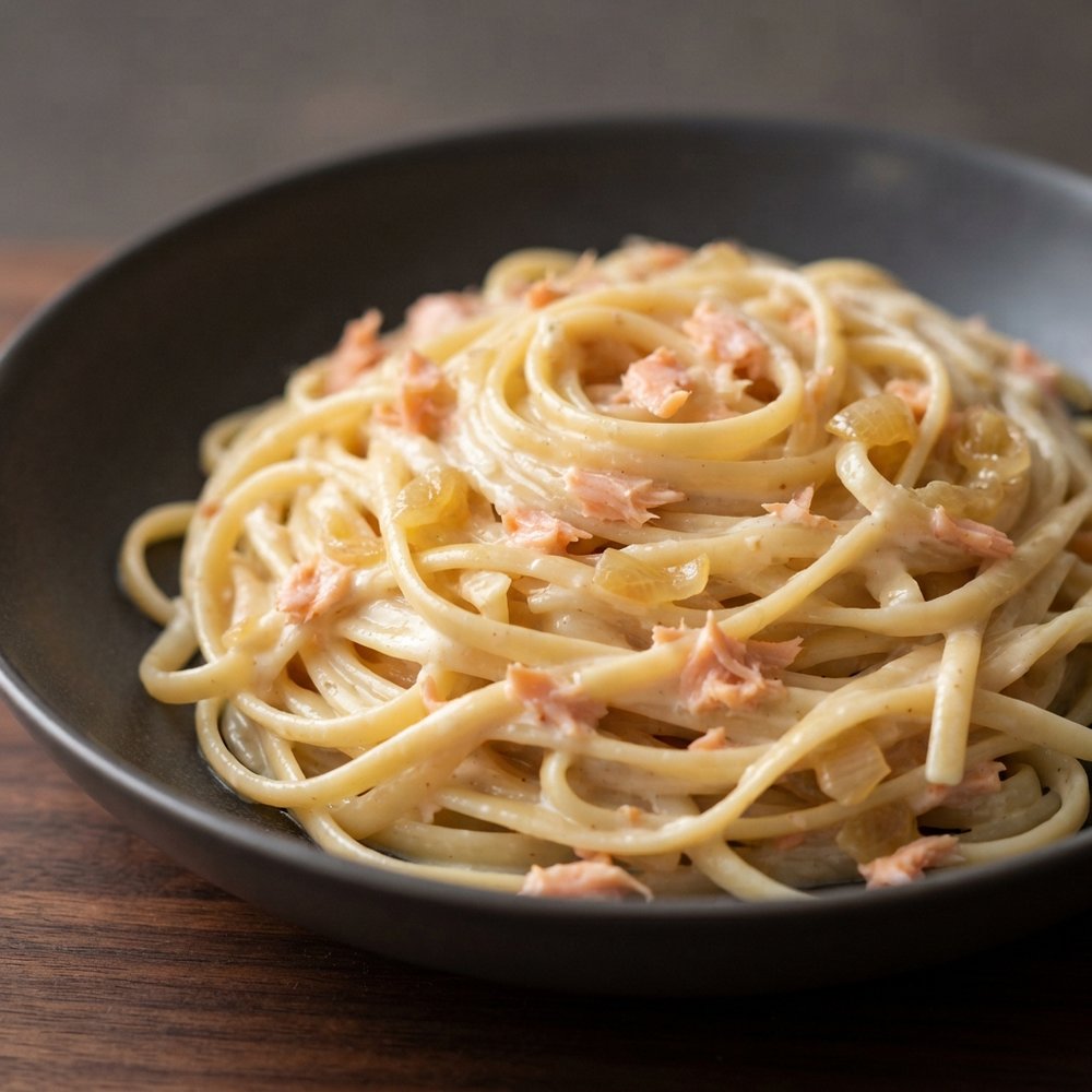 Easy Smoked Salmon Pasta