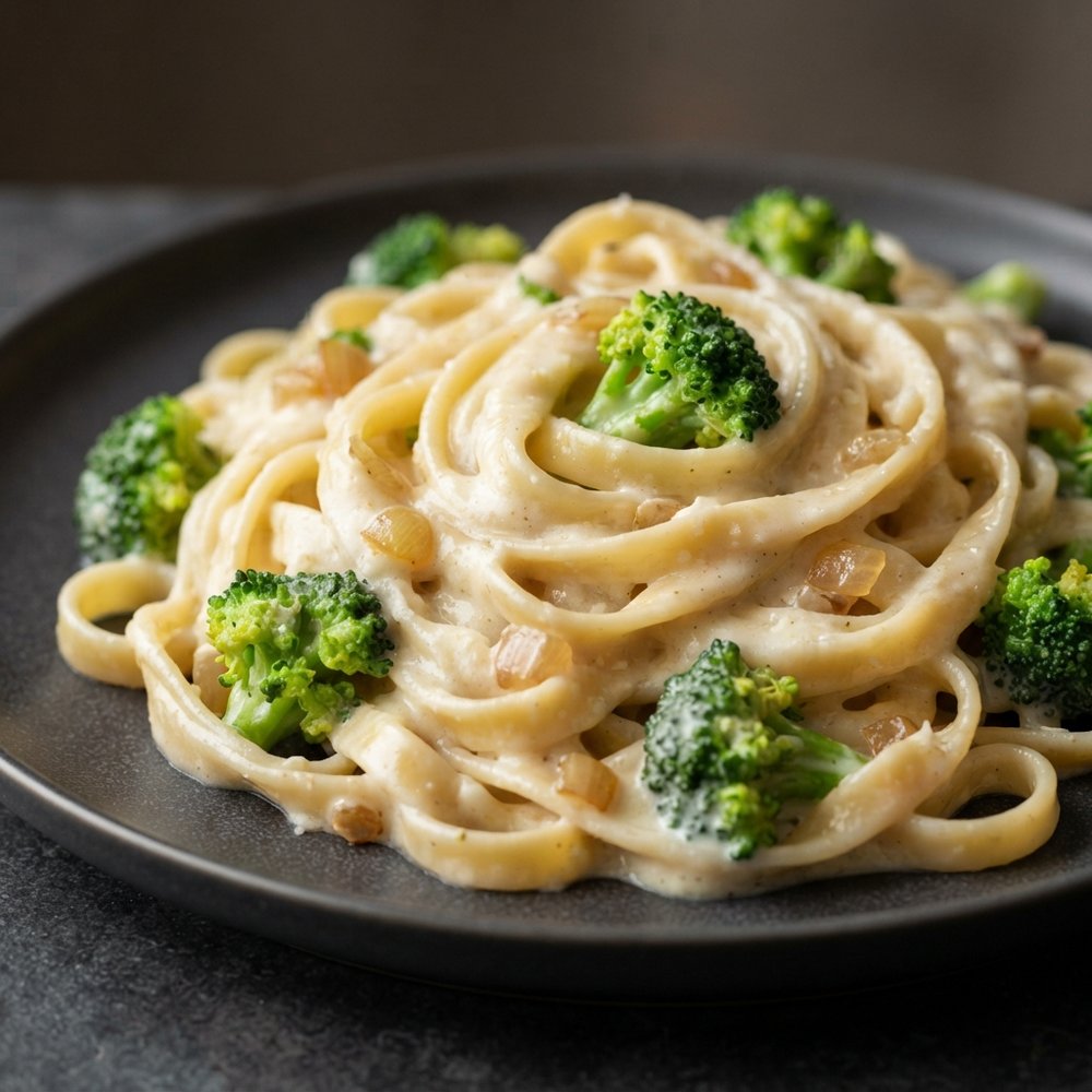 Lightened-Up Fettuccine Alfredo