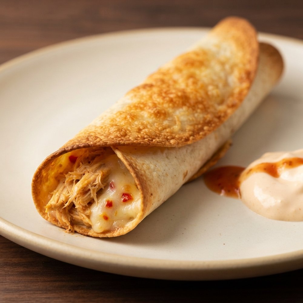 Fiery Chicken Taquitos