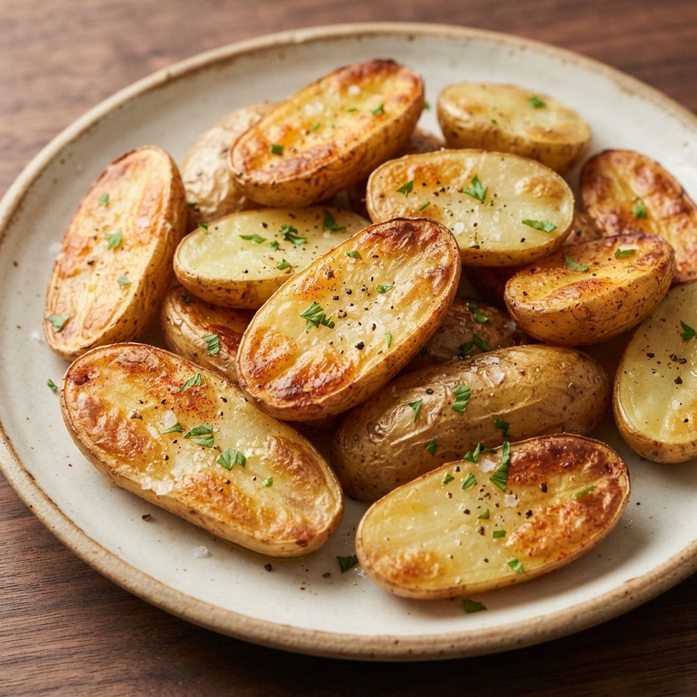 Crispy Air-Fried Fingerling Potatoes