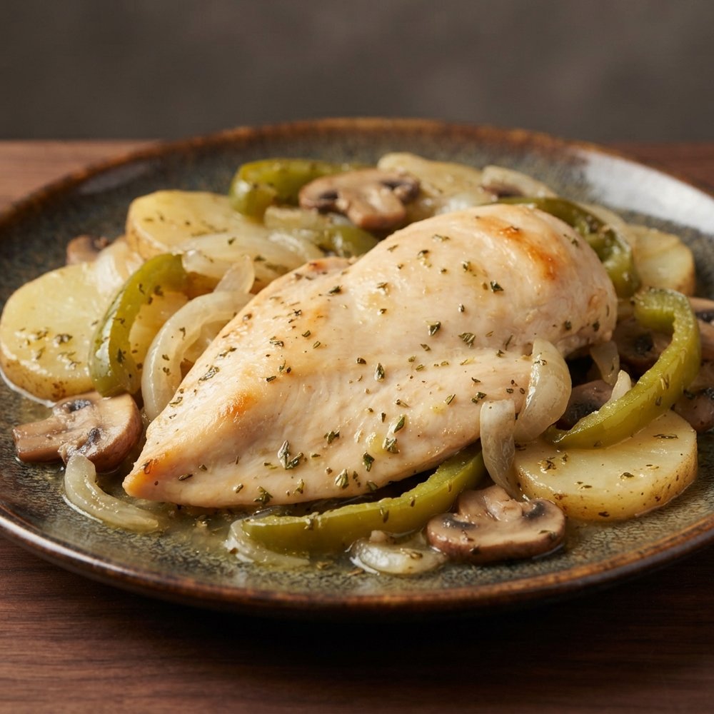 Herb-Garlic Grilled Chicken Foil Packs