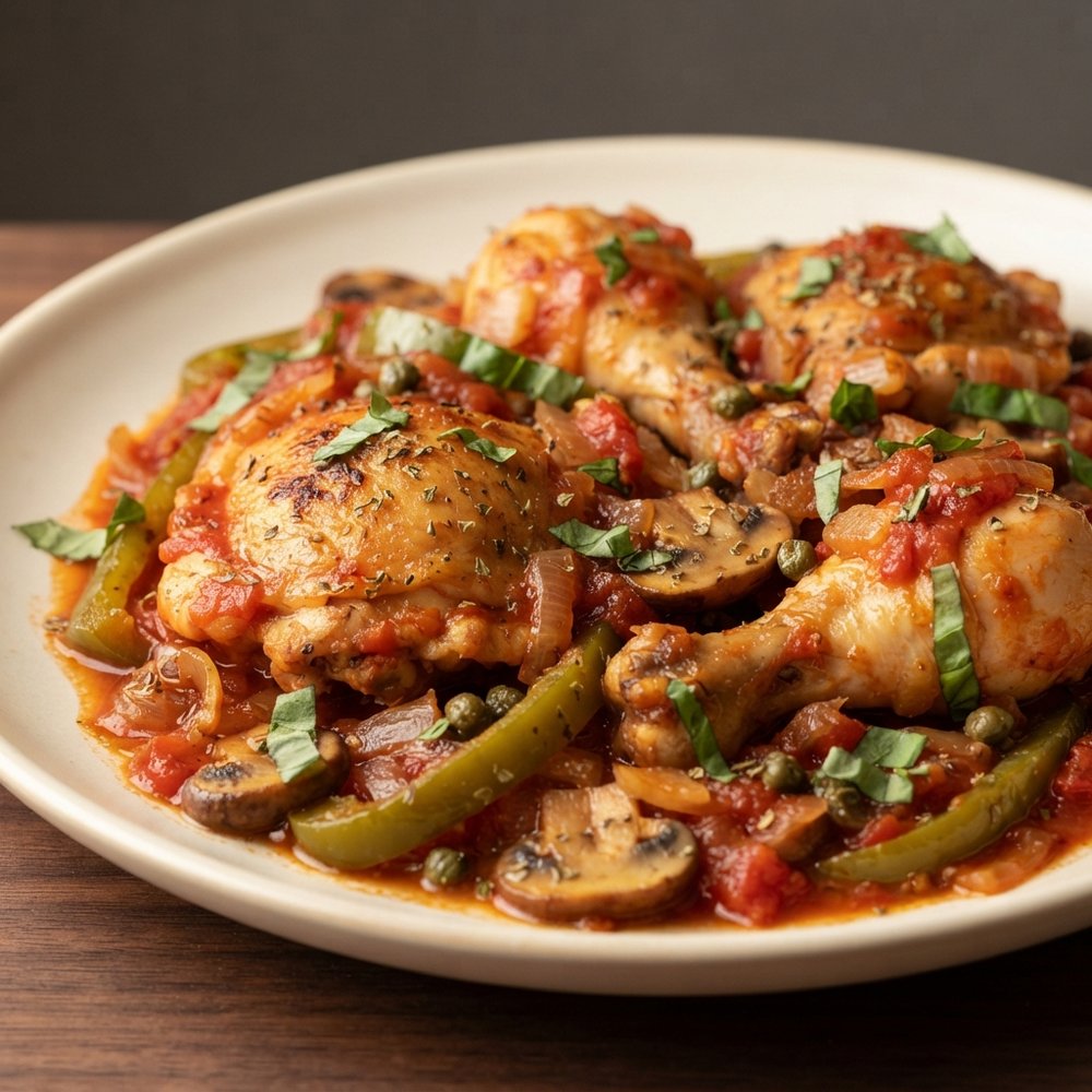 Hunter-Style Chicken Cacciatore