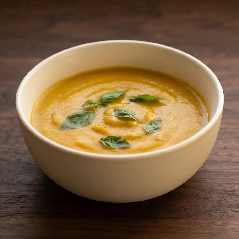 Coconut Lemongrass Thai Pumpkin Soup