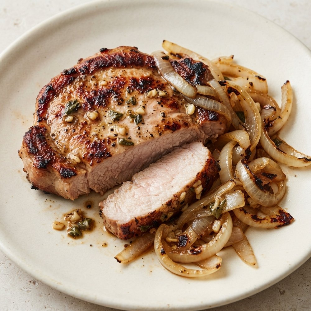 Beer-Marinated Pork Chops