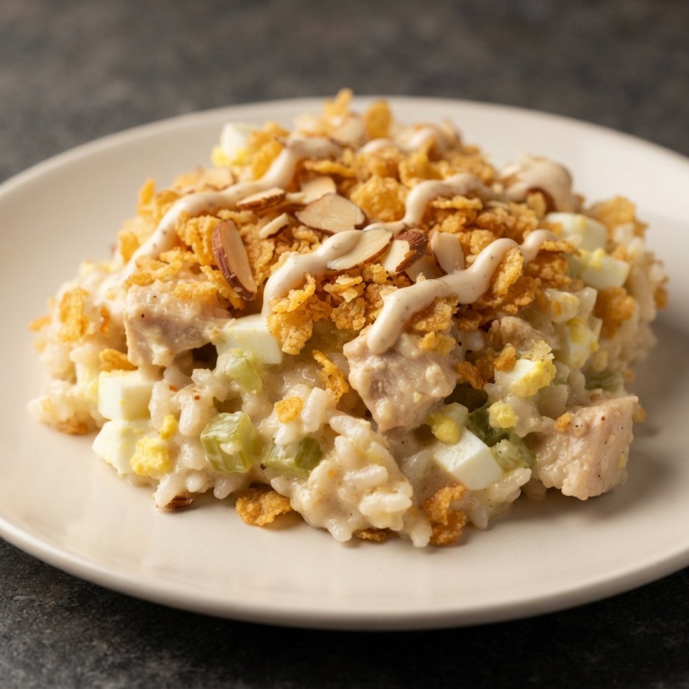Grandma’s Creamy Chicken and Rice Bake