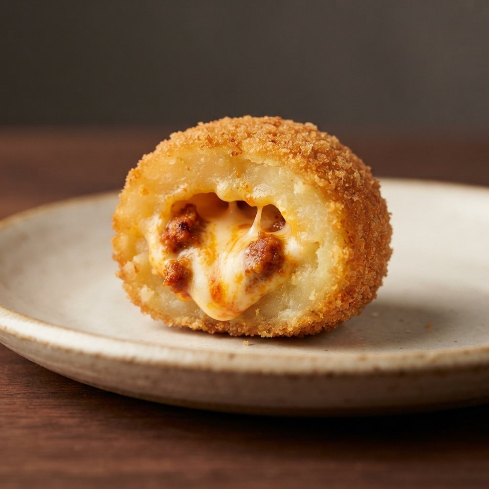 Chorizo-Queso Stuffed Potato Bites