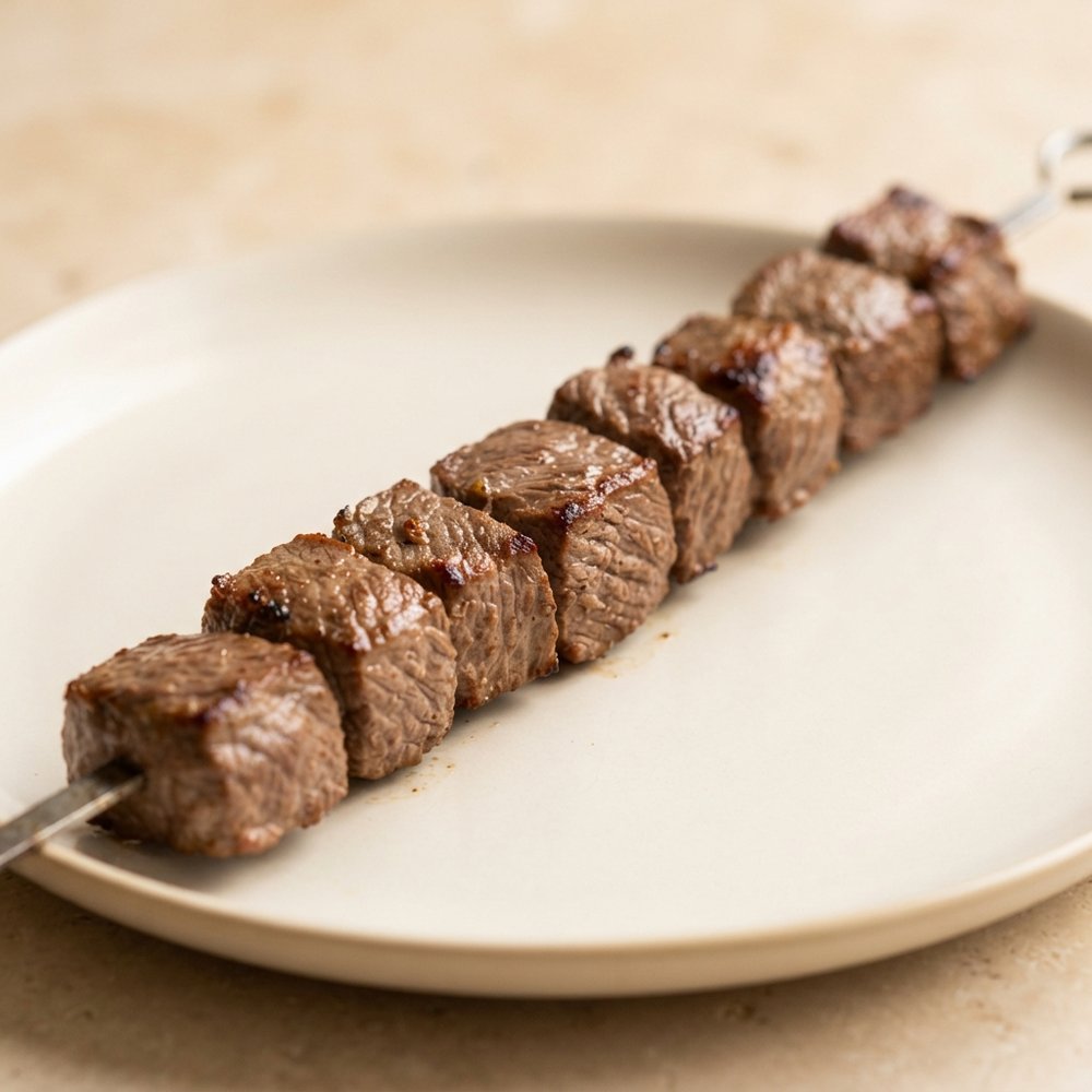 Iranian-Style Beef Shish Kabob