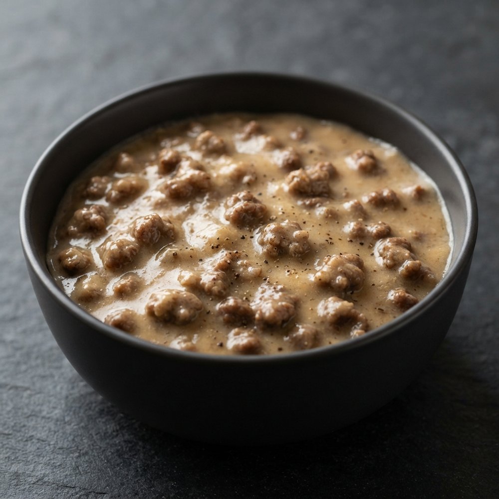 Creamy Ground Beef Gravy