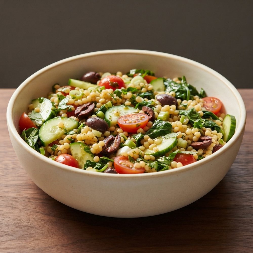 Pearl Couscous Herb Salad