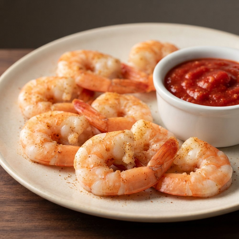 Old Bay Steamed Tiger Prawns