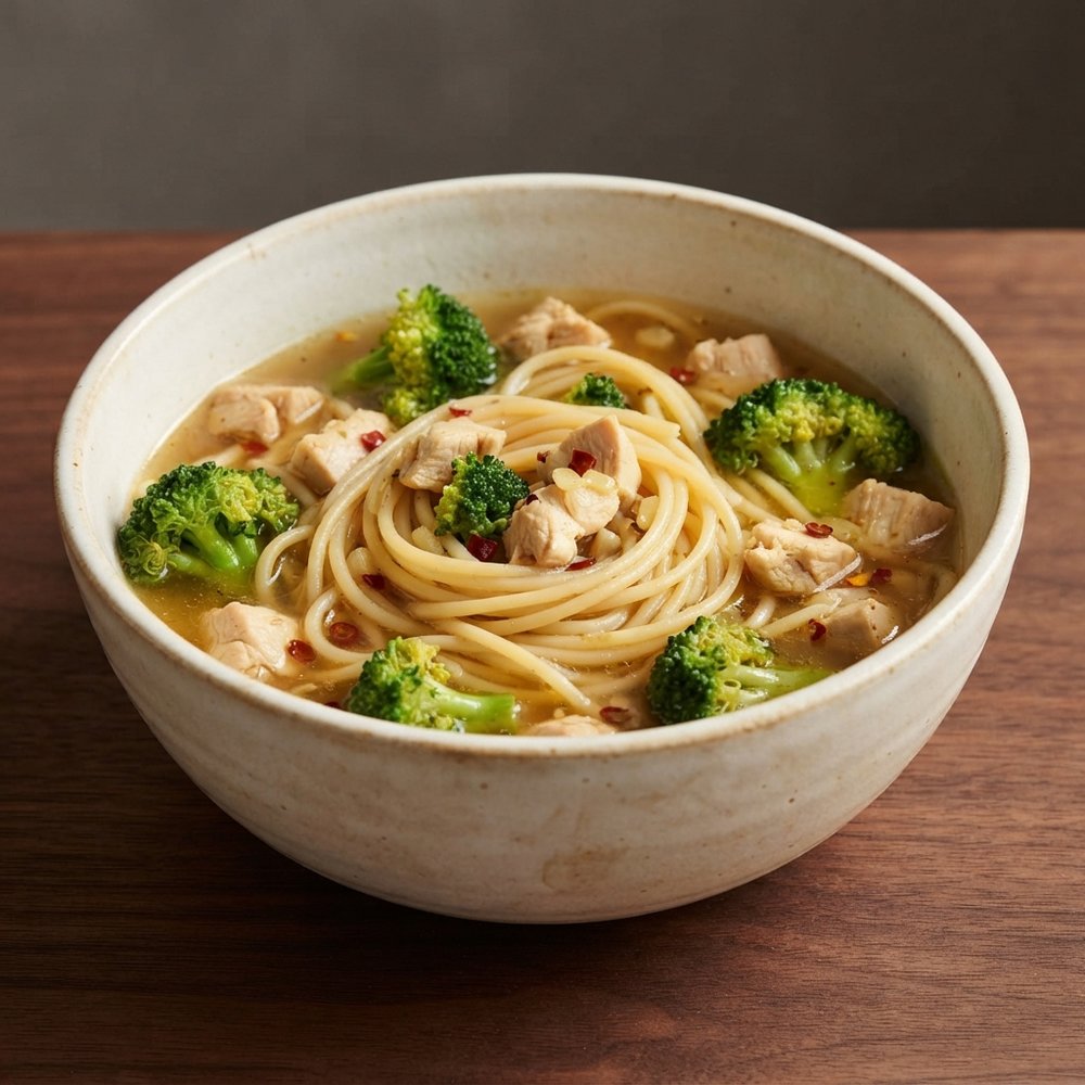 Quick Chicken Noodle Bowl