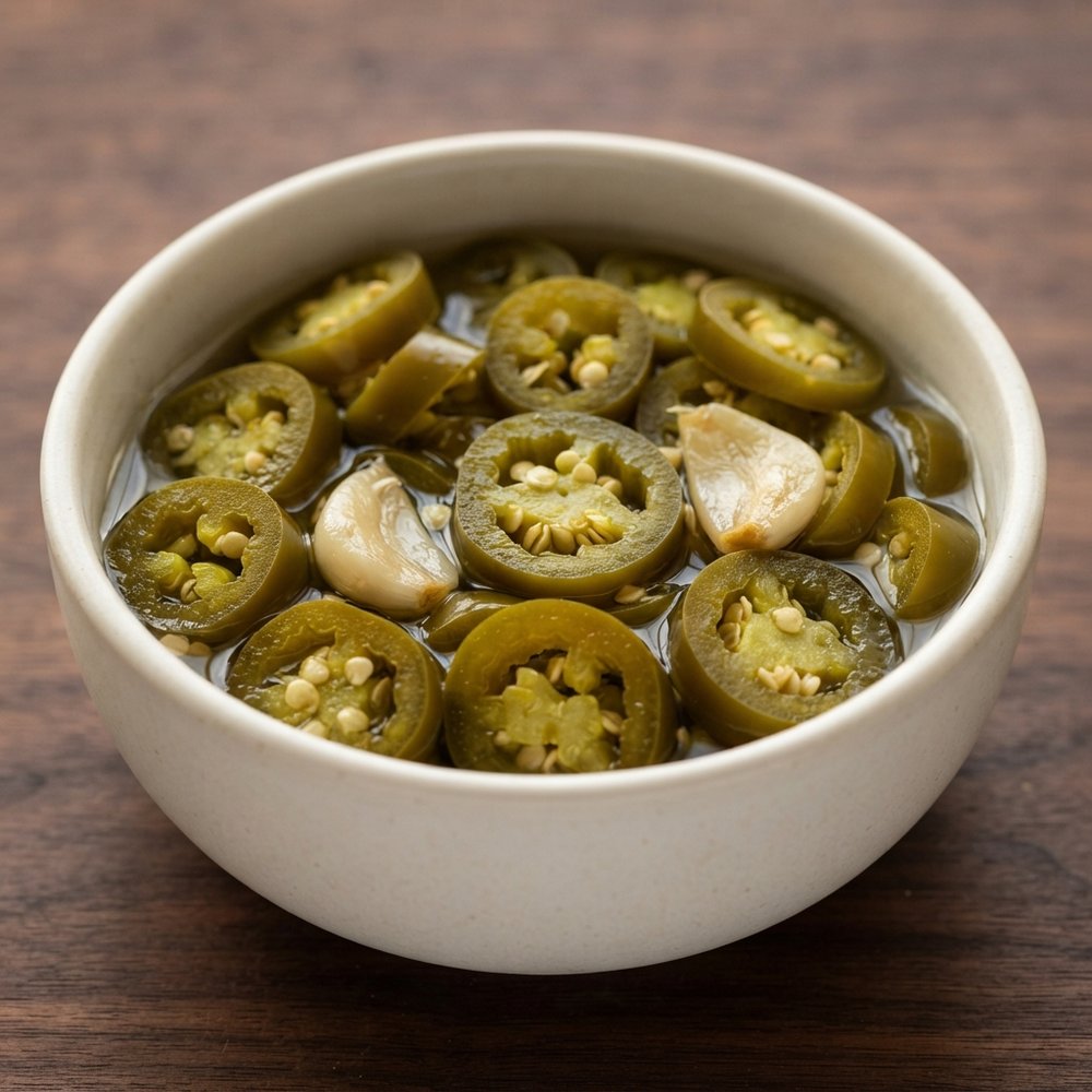 Quick Refrigerator Pickled Jalapeños