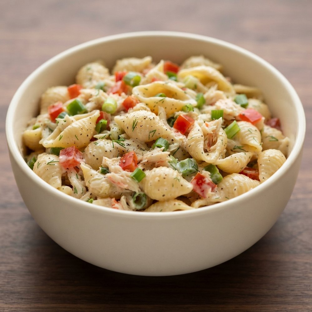 Creamy Crab and Pasta Salad