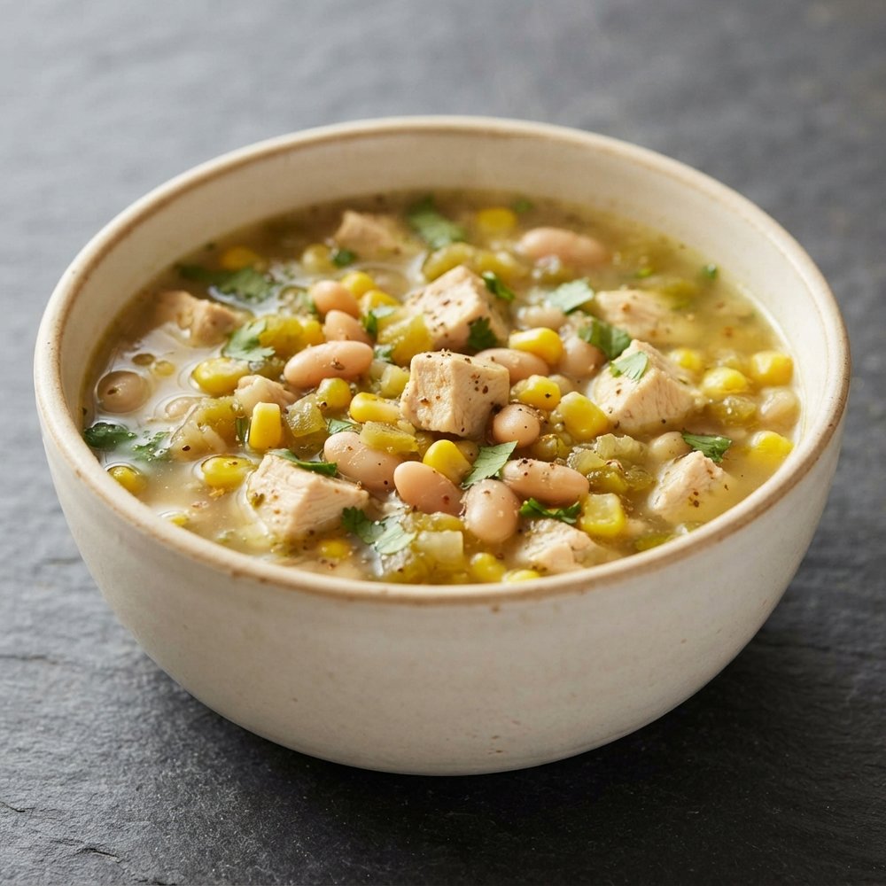 Slow Cooker White Bean Chicken Chili