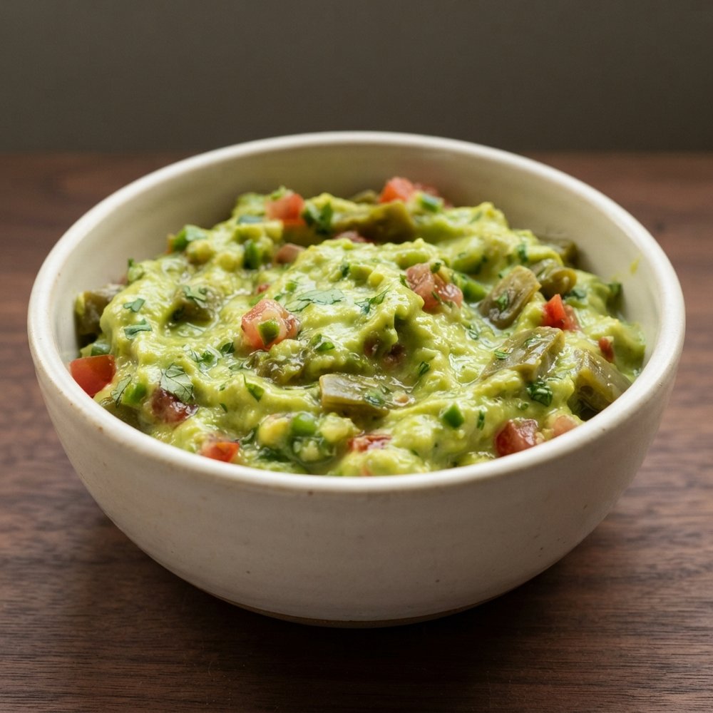 Nopales Guacamole (Cactus Avocado Dip)
