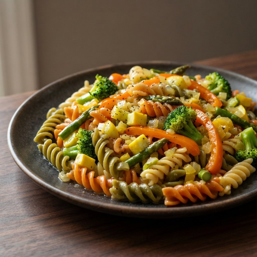 Pressure Cooker Pasta Primavera