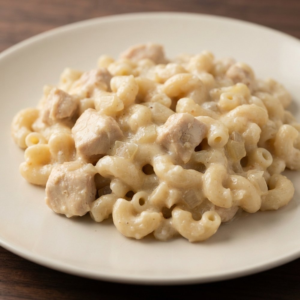 Traci’s Creamy Chicken Noodle Bake