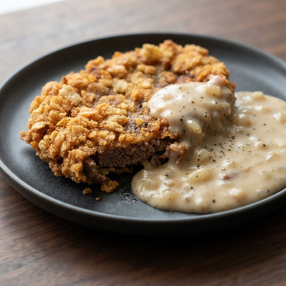 Speedy Country-Style Fried Steak