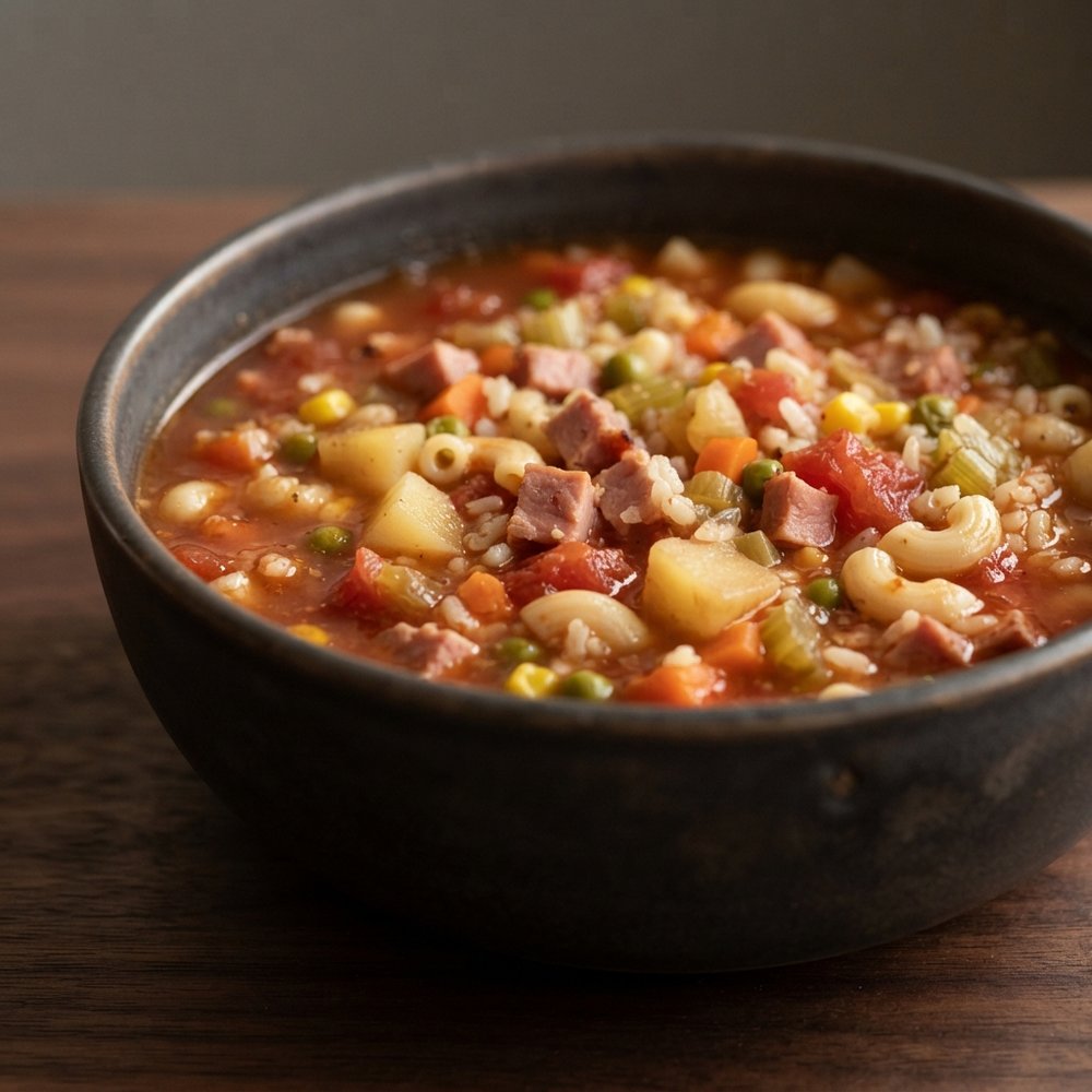 Post-Holiday Ham Bone Hearty Soup