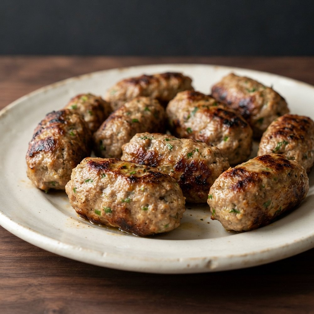 Herbed Chicken Kofta Meatballs